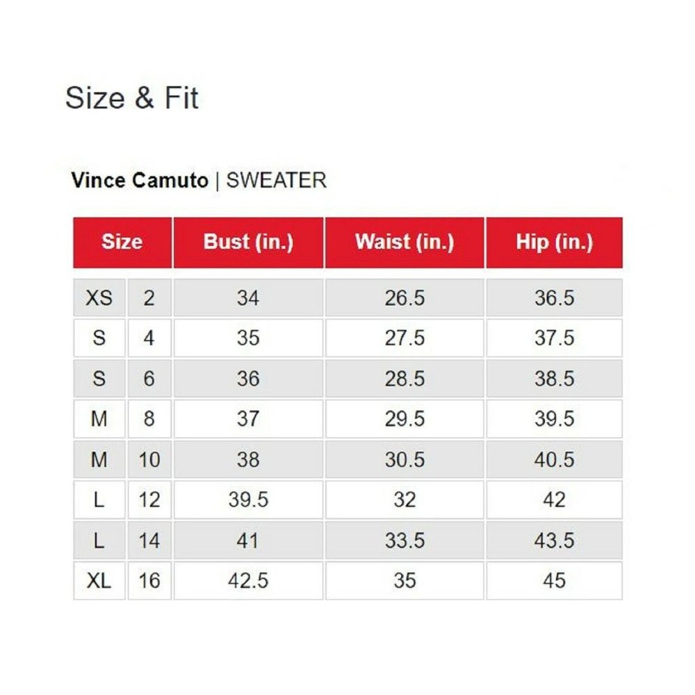 NWT Vince Camuto Women's V-Neck Sweater. - Picture 4 of 4